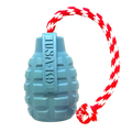 USA-K9 Grenade Shaped Rubber Dog Toy - Chew, Treat Dispenser & Tug Toy