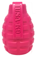 USA-K9 Puppy Grenade Durable Rubber Chew Toy & Treat Dispenser for Teething Pups