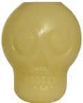 MKB Glow in the Dark Sugar Skull Chew Toy & Treat Dispenser