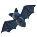 Vampire Bat Nylon Dog Chew Toy for Aggressive Chewers  & FDA Compliant