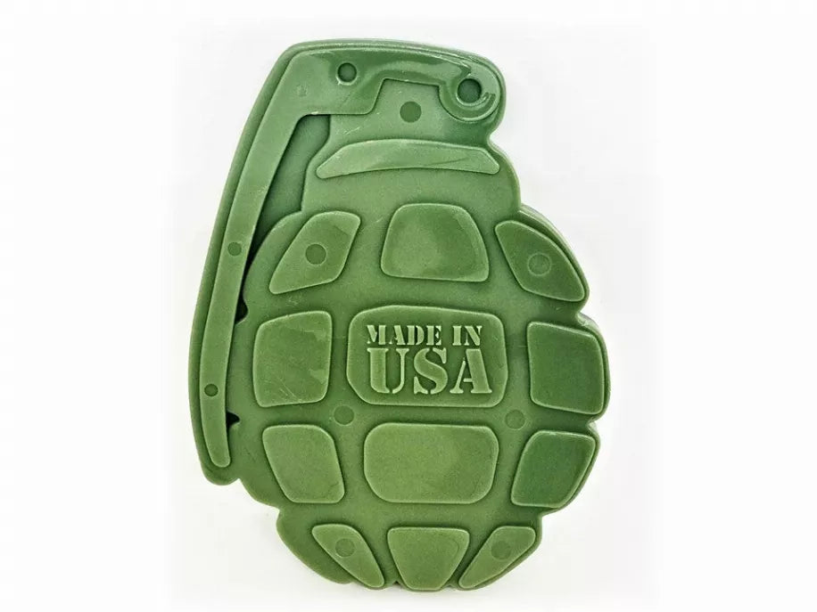 USA-K9 Grenade Ultra Durable Nylon Dog Chew Toy for Aggressive Chewers