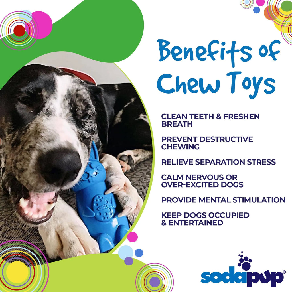Bunny Nylon Chew Toy for Aggressive Chewers