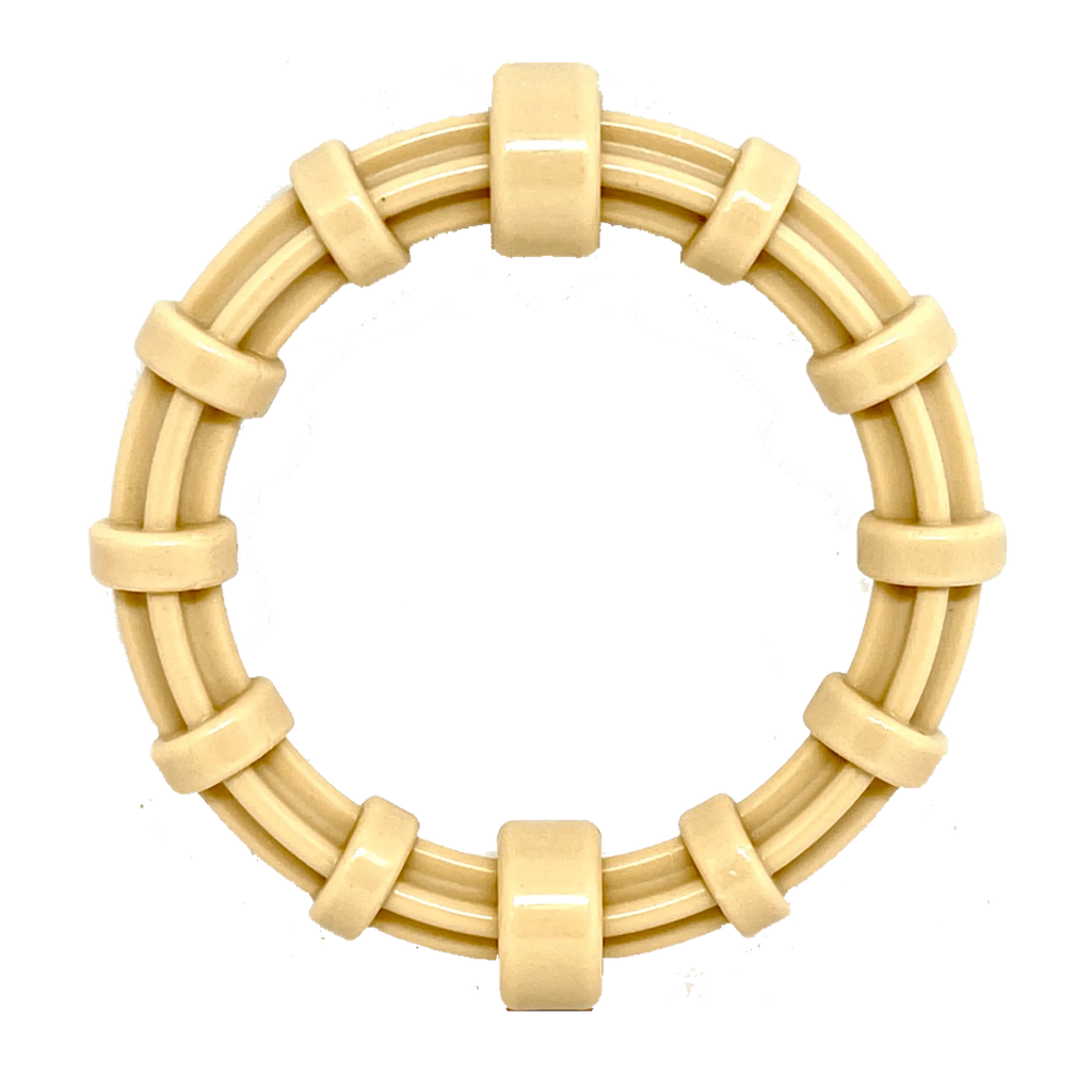 Chicken Flavored Teething Ring for Puppies & Aggressive Chewers
