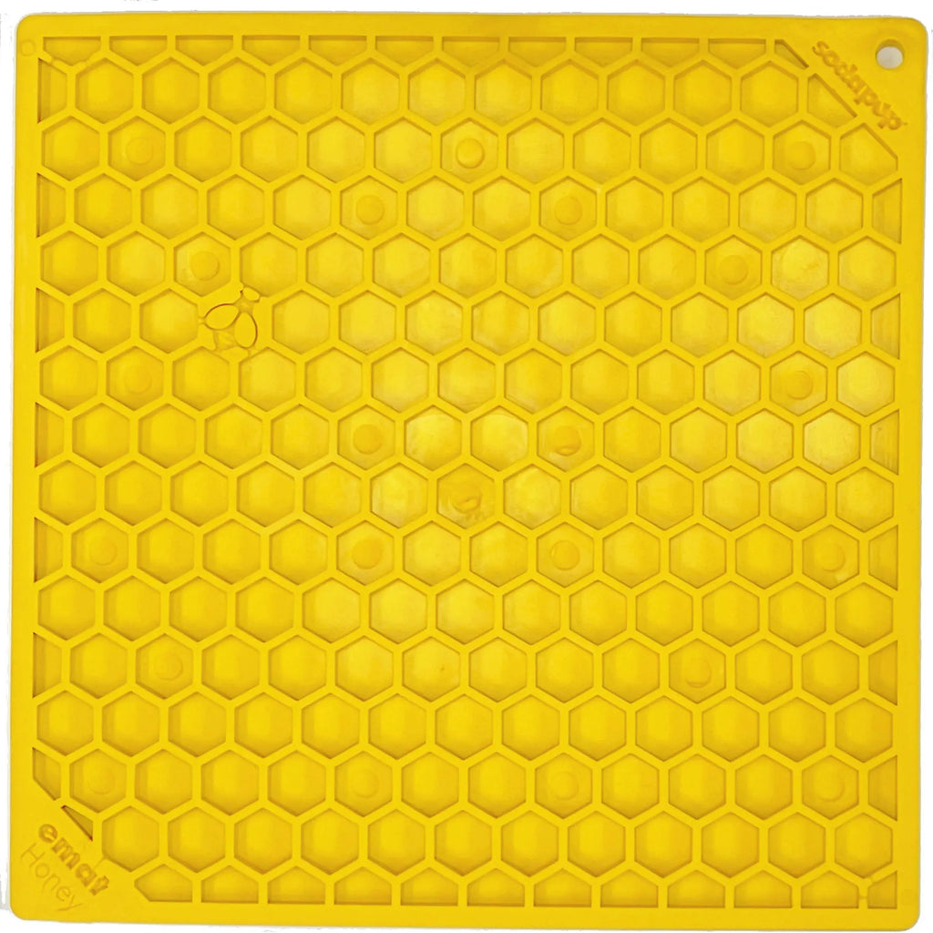 Honeycomb eMat - Enrichment Lick Mat for Dogs and Cats