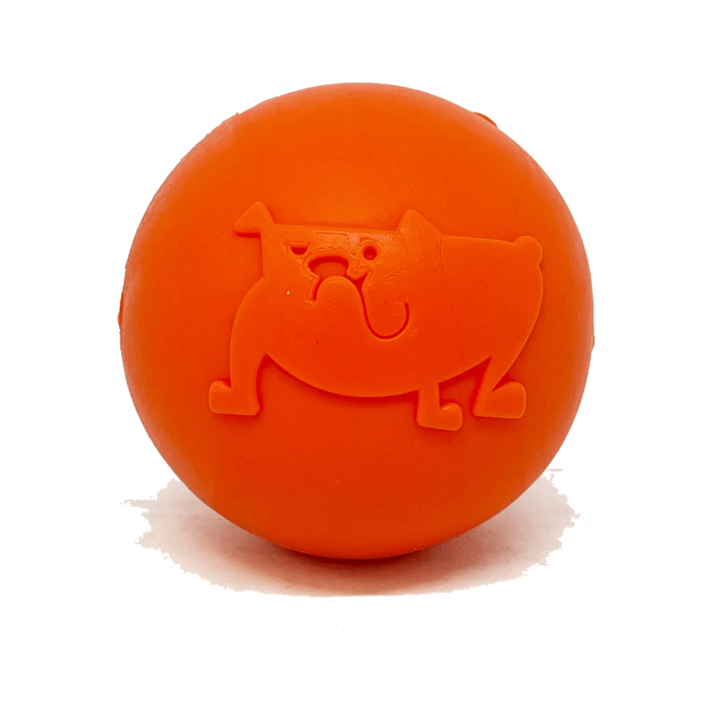 Smile Ball Ultra Durable Synthetic Rubber Chew Toy & Floating Retrieving Toy