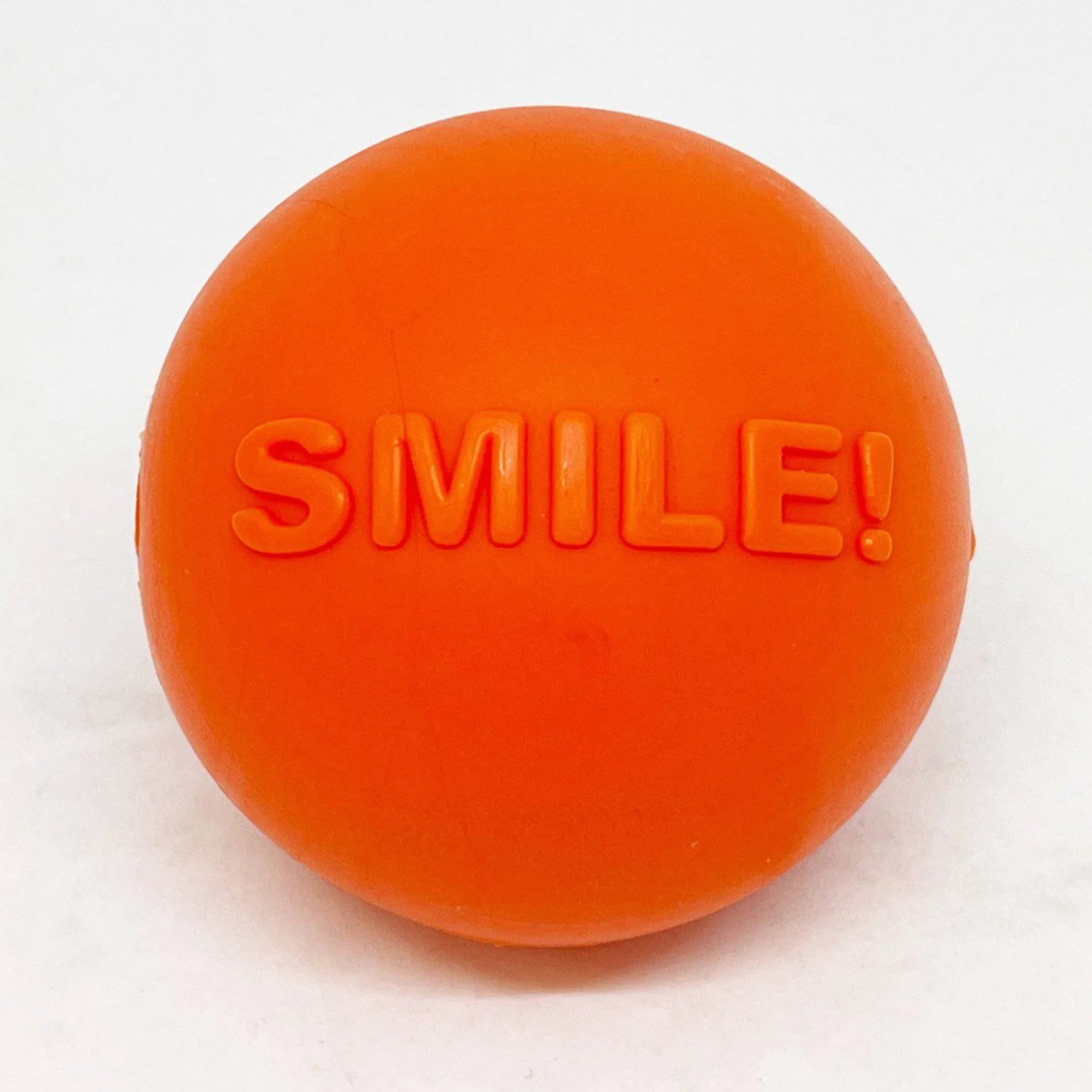 Smile Ball Ultra Durable Synthetic Rubber Chew Toy & Floating Retrieving Toy